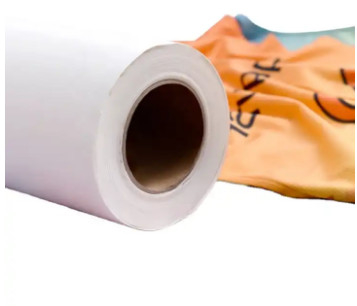100gsm Sublimation Digital Printing Heat Transfer Paper Roll Jumbo For Polyester Fabric
